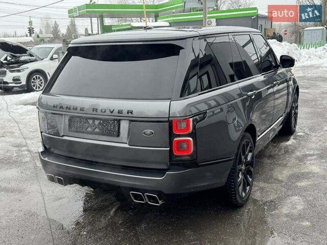 Серый Ленд Ровер Рендж Ровер, объемом двигателя 3 л и пробегом 83 тыс. км за 36900 $, фото 89 на Automoto.ua