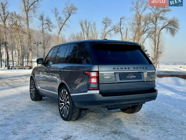 Сірий Ленд Ровер Рендж Ровер, об'ємом двигуна 4.37 л та пробігом 124 тис. км за 37999 $, фото 7 на Automoto.ua