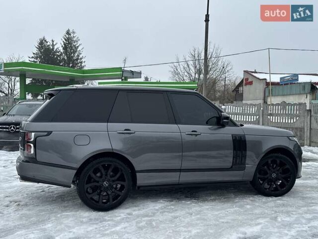 Серый Ленд Ровер Рендж Ровер, объемом двигателя 3 л и пробегом 83 тыс. км за 36900 $, фото 9 на Automoto.ua