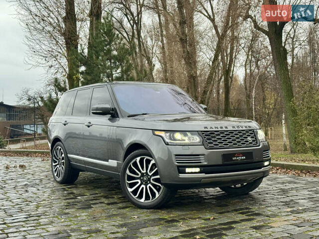 Сірий Ленд Ровер Рендж Ровер, об'ємом двигуна 4.37 л та пробігом 124 тис. км за 38999 $, фото 150 на Automoto.ua