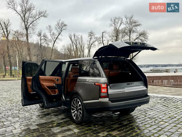 Сірий Ленд Ровер Рендж Ровер, об'ємом двигуна 4.37 л та пробігом 124 тис. км за 38999 $, фото 83 на Automoto.ua