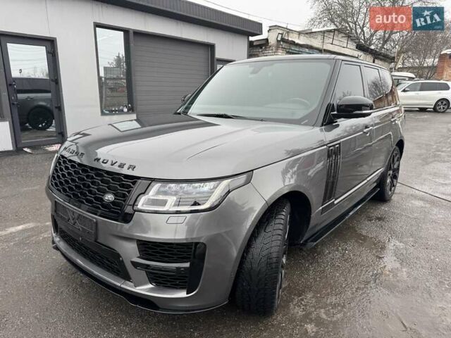 Серый Ленд Ровер Рендж Ровер, объемом двигателя 3 л и пробегом 83 тыс. км за 36900 $, фото 57 на Automoto.ua
