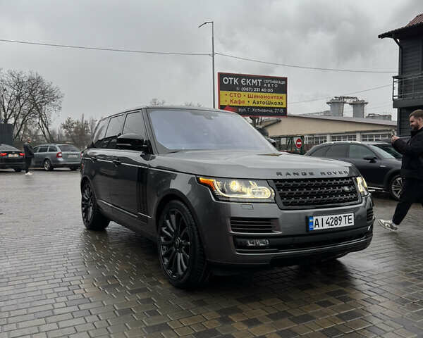 Серый Ленд Ровер Рендж Ровер, объемом двигателя 5 л и пробегом 125 тыс. км за 56000 $, фото 25 на Automoto.ua