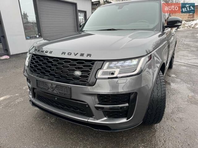 Серый Ленд Ровер Рендж Ровер, объемом двигателя 3 л и пробегом 83 тыс. км за 36900 $, фото 55 на Automoto.ua