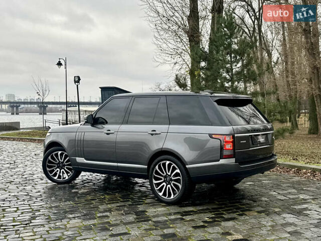 Сірий Ленд Ровер Рендж Ровер, об'ємом двигуна 4.37 л та пробігом 124 тис. км за 38999 $, фото 58 на Automoto.ua
