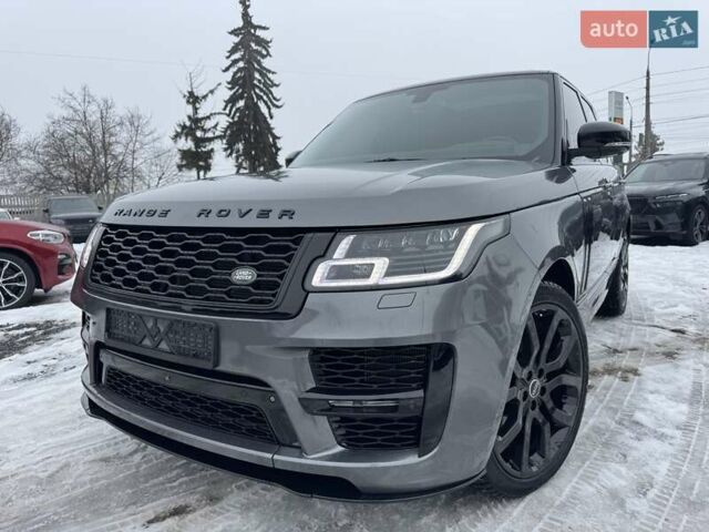 Серый Ленд Ровер Рендж Ровер, объемом двигателя 3 л и пробегом 83 тыс. км за 36900 $, фото 24 на Automoto.ua