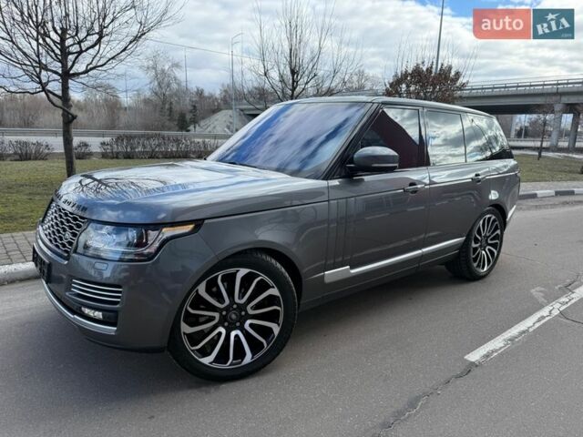 Серый Ленд Ровер Рендж Ровер, объемом двигателя 4.4 л и пробегом 125 тыс. км за 37900 $, фото 6 на Automoto.ua