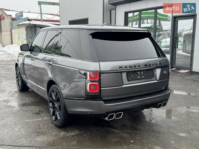 Серый Ленд Ровер Рендж Ровер, объемом двигателя 3 л и пробегом 83 тыс. км за 36900 $, фото 100 на Automoto.ua