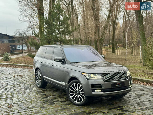 Сірий Ленд Ровер Рендж Ровер, об'ємом двигуна 4.37 л та пробігом 124 тис. км за 38999 $, фото 9 на Automoto.ua