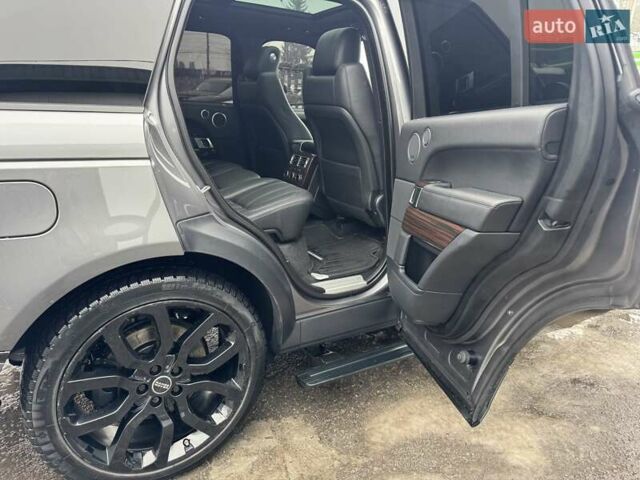 Серый Ленд Ровер Рендж Ровер, объемом двигателя 3 л и пробегом 83 тыс. км за 36900 $, фото 69 на Automoto.ua