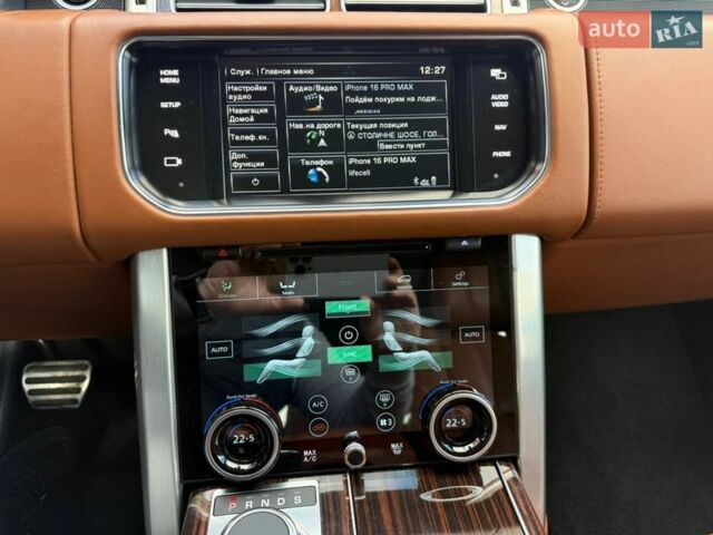 Серый Ленд Ровер Рендж Ровер, объемом двигателя 4.4 л и пробегом 125 тыс. км за 37900 $, фото 42 на Automoto.ua