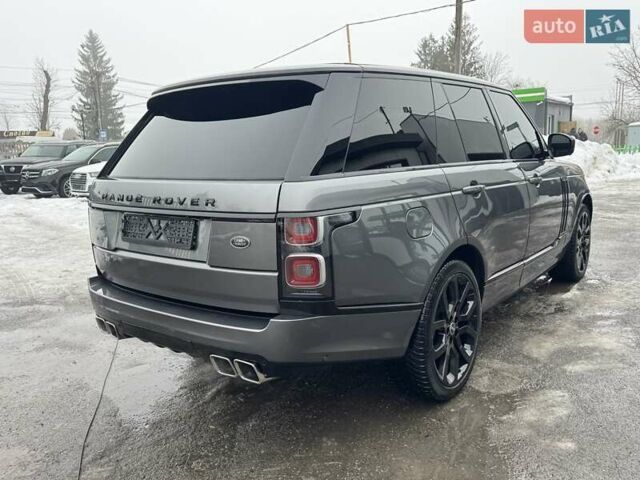 Серый Ленд Ровер Рендж Ровер, объемом двигателя 3 л и пробегом 83 тыс. км за 36900 $, фото 118 на Automoto.ua
