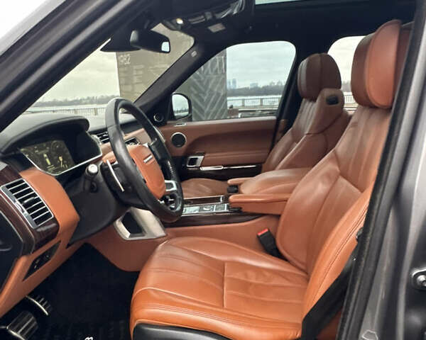 Сірий Ленд Ровер Рендж Ровер, об'ємом двигуна 4.37 л та пробігом 124 тис. км за 38999 $, фото 132 на Automoto.ua