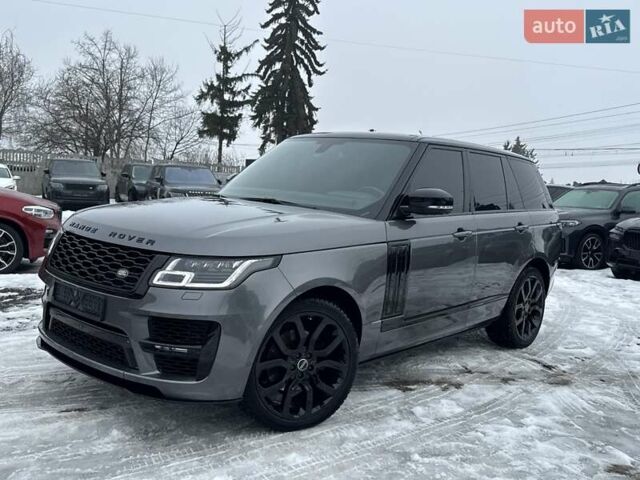 Серый Ленд Ровер Рендж Ровер, объемом двигателя 3 л и пробегом 83 тыс. км за 36900 $, фото 15 на Automoto.ua