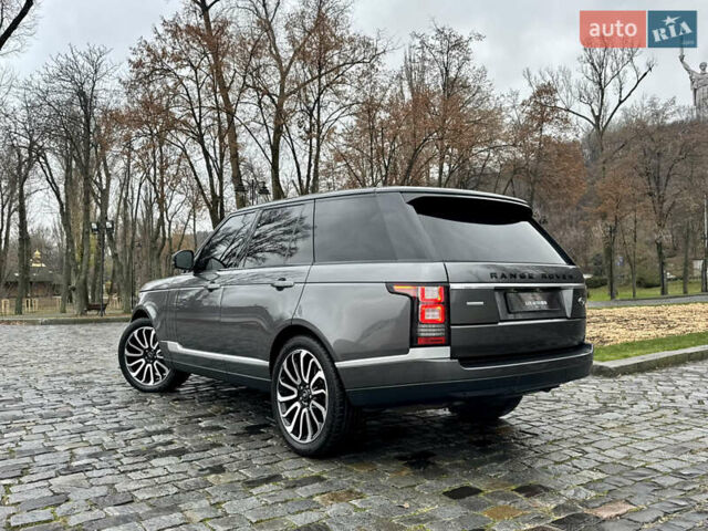 Сірий Ленд Ровер Рендж Ровер, об'ємом двигуна 4.37 л та пробігом 124 тис. км за 38999 $, фото 74 на Automoto.ua