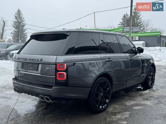 Серый Ленд Ровер Рендж Ровер, объемом двигателя 3 л и пробегом 83 тыс. км за 36900 $, фото 92 на Automoto.ua