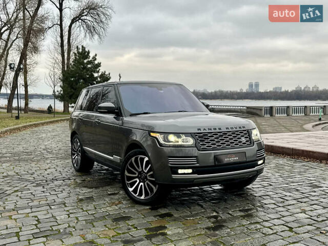 Сірий Ленд Ровер Рендж Ровер, об'ємом двигуна 4.37 л та пробігом 124 тис. км за 38999 $, фото 63 на Automoto.ua