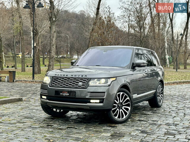 Сірий Ленд Ровер Рендж Ровер, об'ємом двигуна 4.37 л та пробігом 124 тис. км за 38999 $, фото 68 на Automoto.ua