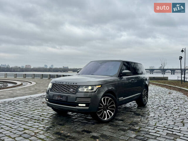 Сірий Ленд Ровер Рендж Ровер, об'ємом двигуна 4.37 л та пробігом 124 тис. км за 38999 $, фото 7 на Automoto.ua