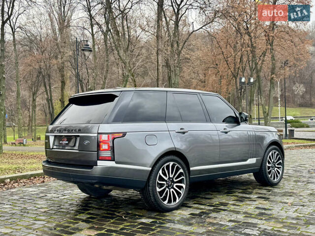 Сірий Ленд Ровер Рендж Ровер, об'ємом двигуна 4.37 л та пробігом 124 тис. км за 38999 $, фото 4 на Automoto.ua