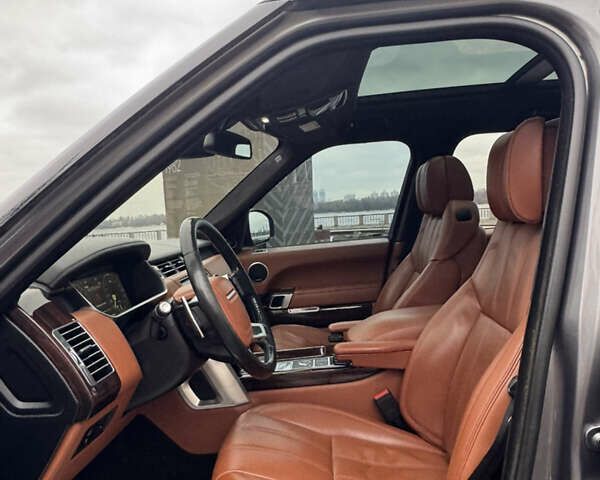 Сірий Ленд Ровер Рендж Ровер, об'ємом двигуна 4.37 л та пробігом 124 тис. км за 38999 $, фото 147 на Automoto.ua