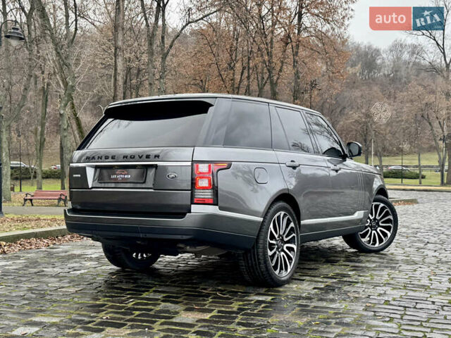 Сірий Ленд Ровер Рендж Ровер, об'ємом двигуна 4.37 л та пробігом 124 тис. км за 38999 $, фото 157 на Automoto.ua