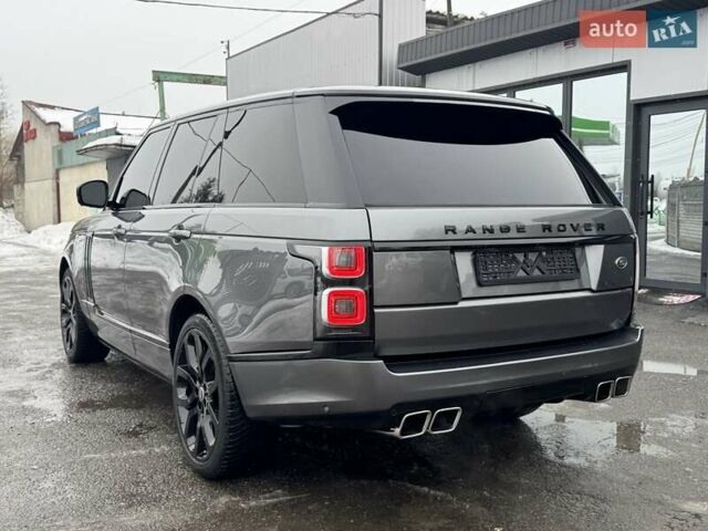 Серый Ленд Ровер Рендж Ровер, объемом двигателя 3 л и пробегом 83 тыс. км за 36900 $, фото 99 на Automoto.ua