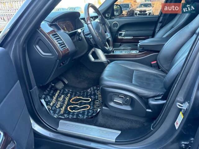 Сірий Ленд Ровер Рендж Ровер, об'ємом двигуна 3 л та пробігом 83 тис. км за 36900 $, фото 117 на Automoto.ua