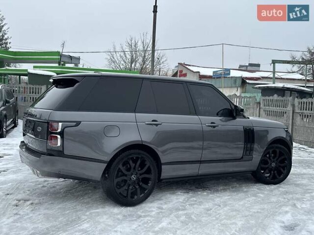 Серый Ленд Ровер Рендж Ровер, объемом двигателя 3 л и пробегом 83 тыс. км за 36900 $, фото 11 на Automoto.ua