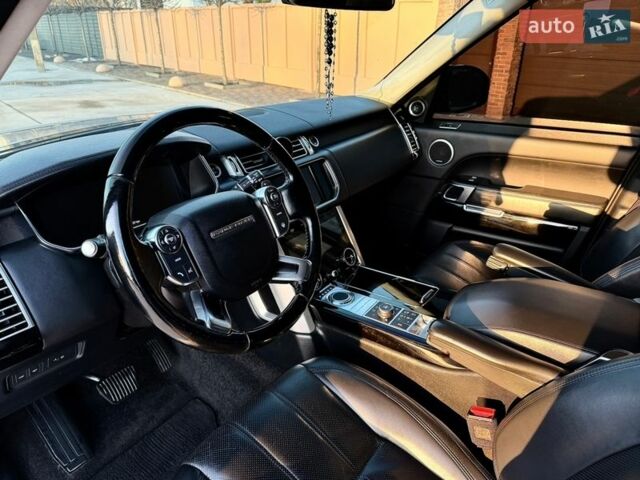 Серый Ленд Ровер Рендж Ровер, объемом двигателя 2.99 л и пробегом 239 тыс. км за 28000 $, фото 12 на Automoto.ua