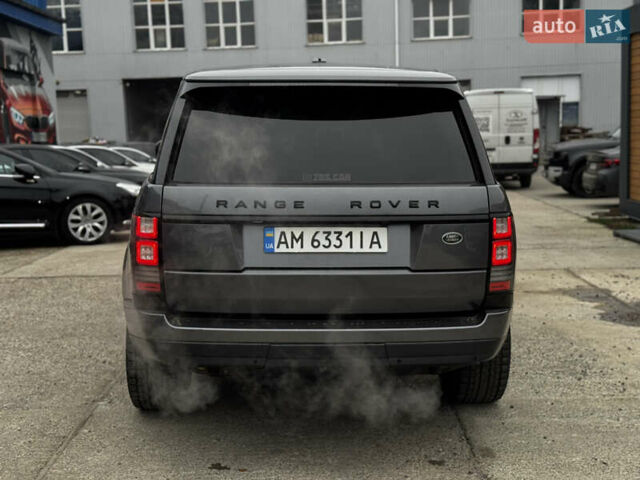 Сірий Ленд Ровер Рендж Ровер, об'ємом двигуна 3 л та пробігом 213 тис. км за 29999 $, фото 5 на Automoto.ua