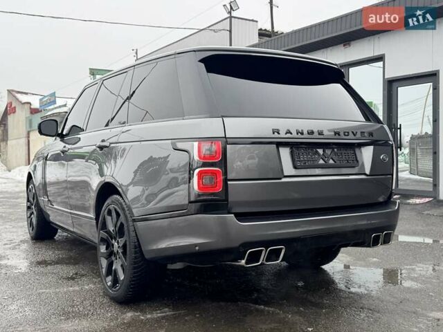Серый Ленд Ровер Рендж Ровер, объемом двигателя 3 л и пробегом 83 тыс. км за 36900 $, фото 98 на Automoto.ua