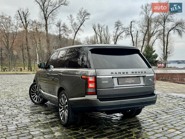 Сірий Ленд Ровер Рендж Ровер, об'ємом двигуна 4.37 л та пробігом 124 тис. км за 38999 $, фото 154 на Automoto.ua