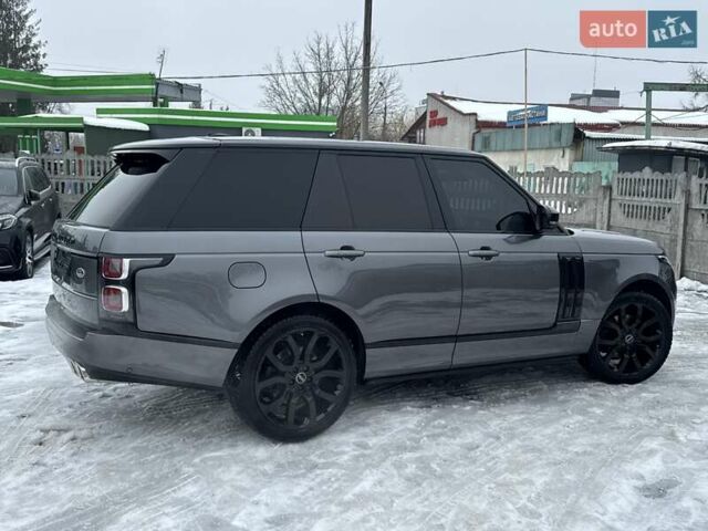 Серый Ленд Ровер Рендж Ровер, объемом двигателя 3 л и пробегом 83 тыс. км за 36900 $, фото 10 на Automoto.ua