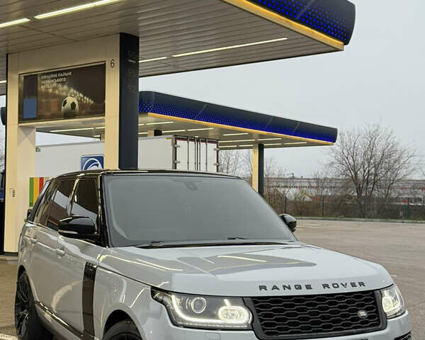 Серый Ленд Ровер Рендж Ровер, объемом двигателя 3 л и пробегом 230 тыс. км за 27000 $, фото 6 на Automoto.ua