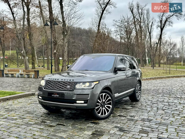 Сірий Ленд Ровер Рендж Ровер, об'ємом двигуна 4.37 л та пробігом 124 тис. км за 38999 $, фото 69 на Automoto.ua