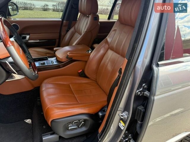 Серый Ленд Ровер Рендж Ровер, объемом двигателя 4.4 л и пробегом 125 тыс. км за 37900 $, фото 39 на Automoto.ua