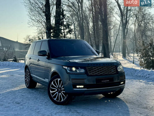 Сірий Ленд Ровер Рендж Ровер, об'ємом двигуна 4.37 л та пробігом 124 тис. км за 37999 $, фото 8 на Automoto.ua