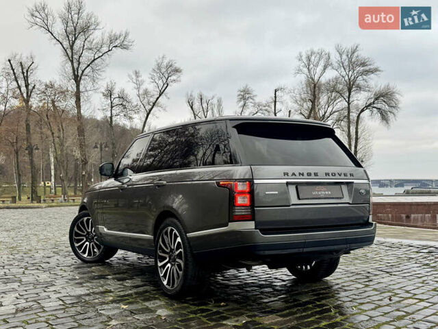 Сірий Ленд Ровер Рендж Ровер, об'ємом двигуна 4.37 л та пробігом 124 тис. км за 38999 $, фото 151 на Automoto.ua