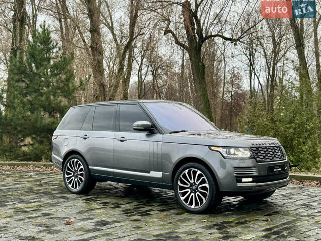 Сірий Ленд Ровер Рендж Ровер, об'ємом двигуна 4.37 л та пробігом 124 тис. км за 38999 $, фото 162 на Automoto.ua