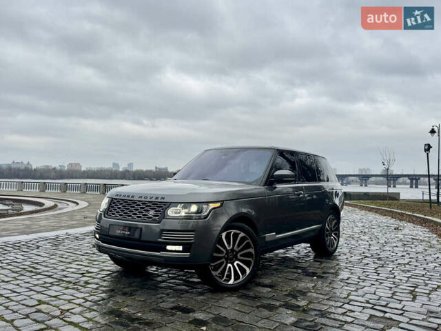Сірий Ленд Ровер Рендж Ровер, об'ємом двигуна 4.37 л та пробігом 124 тис. км за 38999 $, фото 158 на Automoto.ua