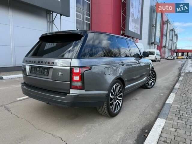 Серый Ленд Ровер Рендж Ровер, объемом двигателя 4.4 л и пробегом 125 тыс. км за 37900 $, фото 10 на Automoto.ua