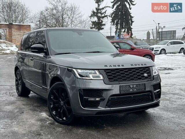 Серый Ленд Ровер Рендж Ровер, объемом двигателя 3 л и пробегом 83 тыс. км за 36900 $, фото 54 на Automoto.ua