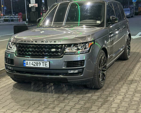 Серый Ленд Ровер Рендж Ровер, объемом двигателя 5 л и пробегом 125 тыс. км за 56000 $, фото 37 на Automoto.ua