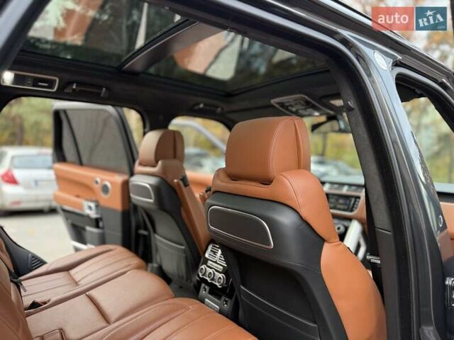 Серый Ленд Ровер Рендж Ровер, объемом двигателя 4.37 л и пробегом 168 тыс. км за 49700 $, фото 19 на Automoto.ua