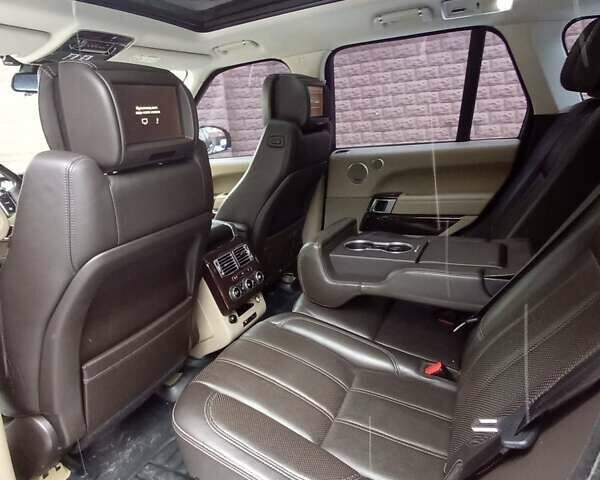 Сірий Ленд Ровер Рендж Ровер, об'ємом двигуна 4.37 л та пробігом 198 тис. км за 41000 $, фото 6 на Automoto.ua