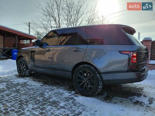 Серый Ленд Ровер Рендж Ровер, объемом двигателя 2.99 л и пробегом 204 тыс. км за 35000 $, фото 8 на Automoto.ua