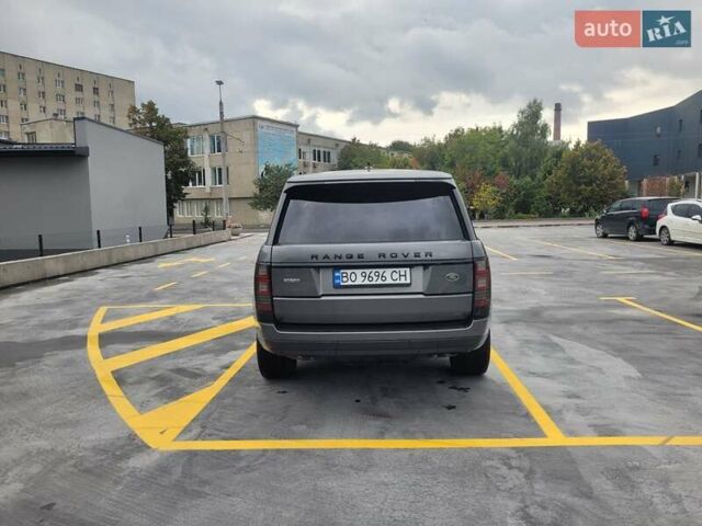 Сірий Ленд Ровер Рендж Ровер, об'ємом двигуна 2.99 л та пробігом 197 тис. км за 37000 $, фото 3 на Automoto.ua