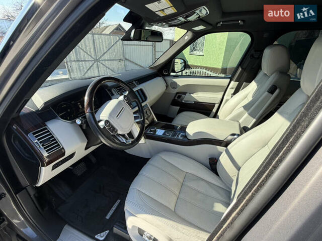 Серый Ленд Ровер Рендж Ровер, объемом двигателя 2.99 л и пробегом 200 тыс. км за 27300 $, фото 10 на Automoto.ua