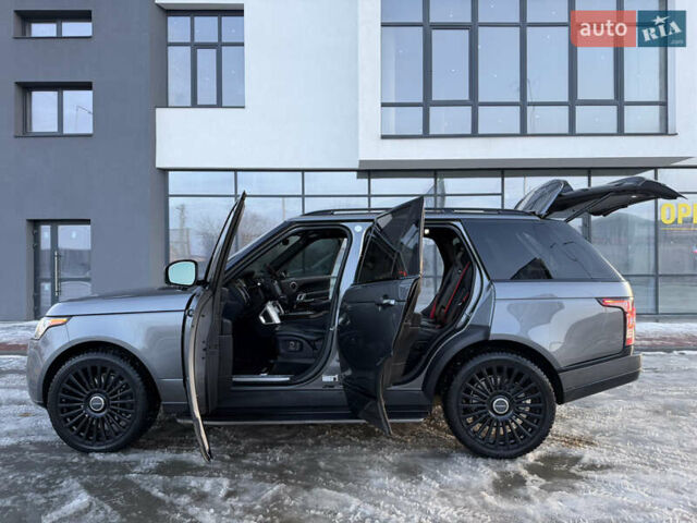 Серый Ленд Ровер Рендж Ровер, объемом двигателя 3 л и пробегом 190 тыс. км за 39500 $, фото 16 на Automoto.ua